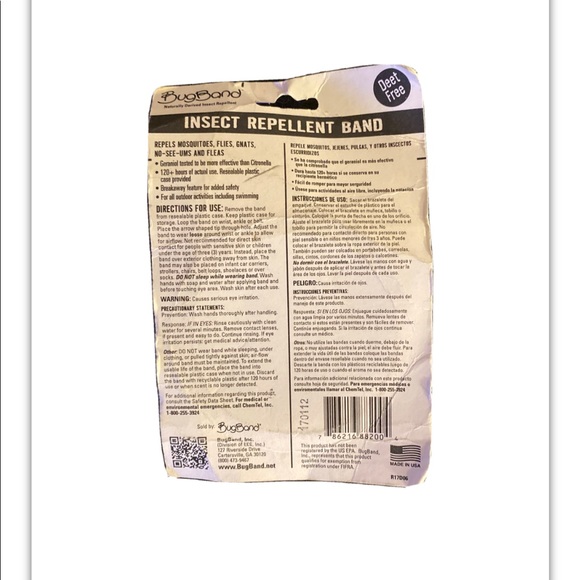 2 insect repellent wristbands - Picture 3 of 4